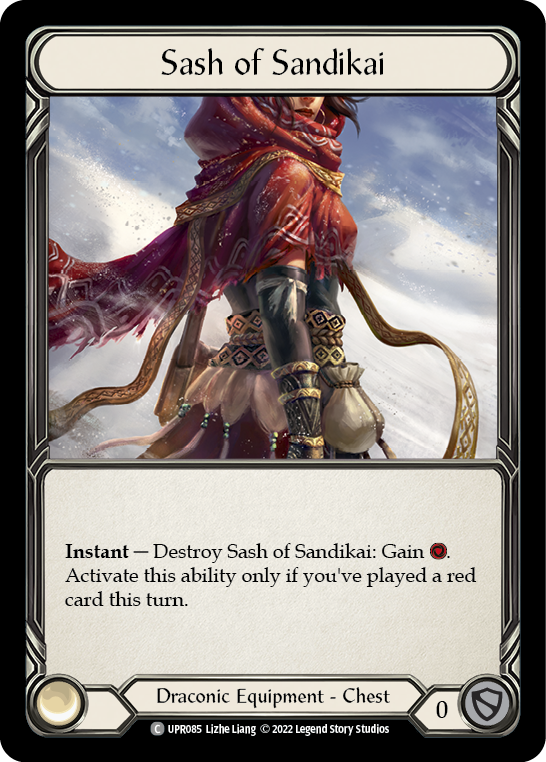 Sash of Sandikai [UPR085] (Uprising)  Rainbow Foil | Silver Goblin