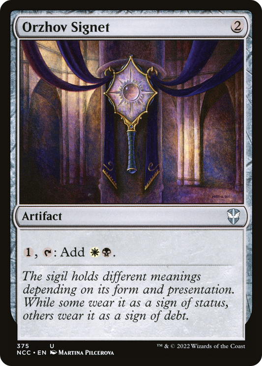 Orzhov Signet (375) - New Capenna Commander