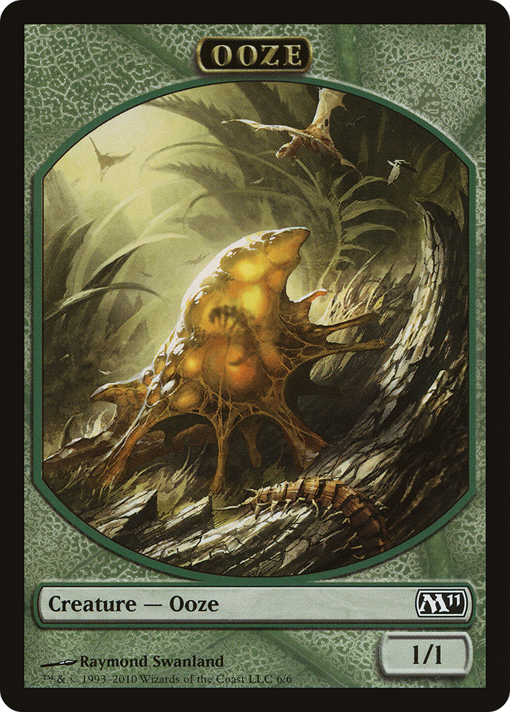 Ooze Token (6/6) [Magic 2011 Tokens] | Silver Goblin