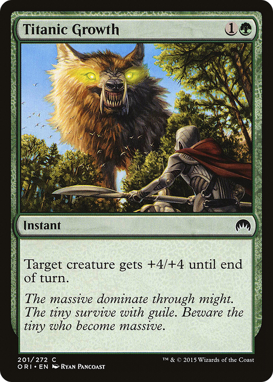 Titanic Growth [Magic Origins] Foil