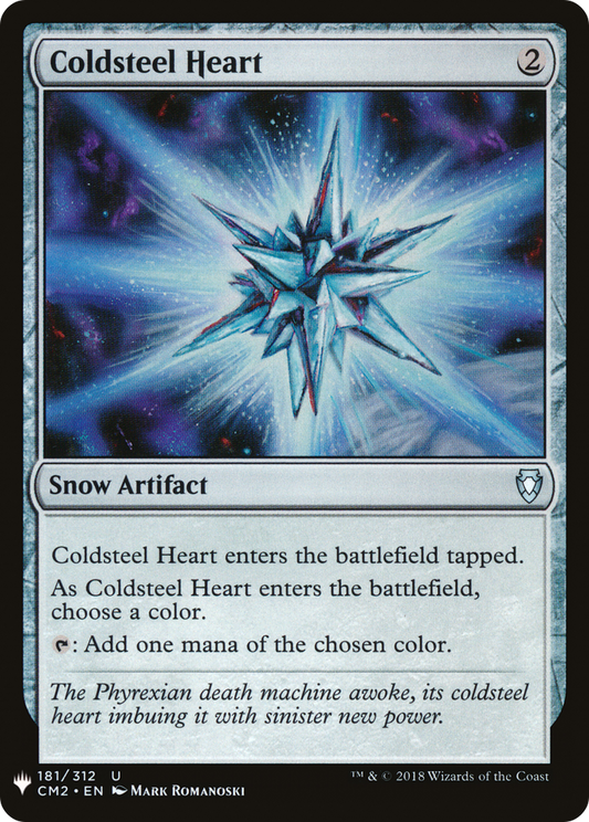 Coldsteel Heart (CM2-181) - The List