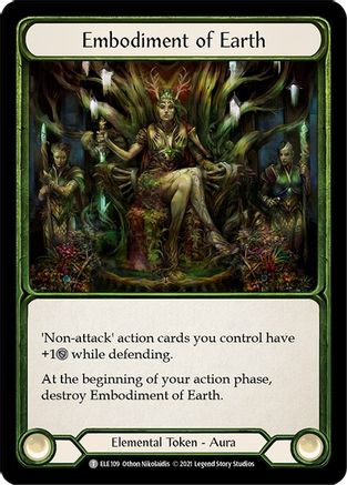 Embodiment of Earth // Shiver (ELE109) 1st Edition  - Tales of Aria