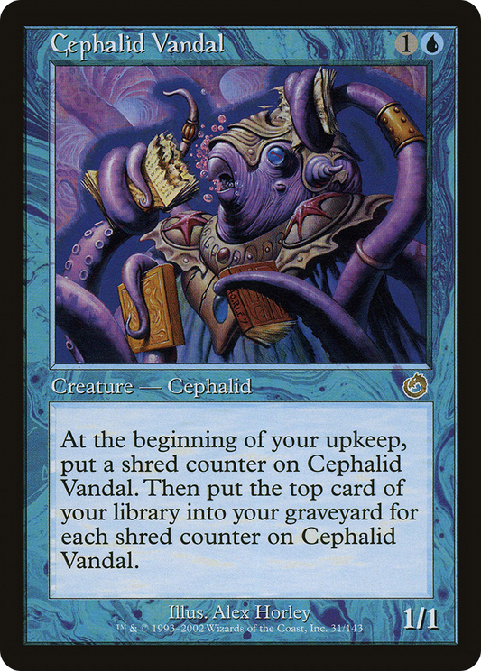 Cephalid Vandal [Torment] Foil