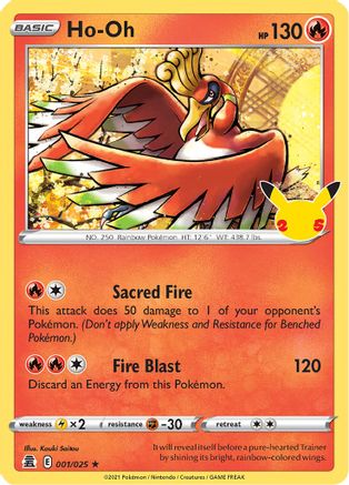 Ho-oh (001/025) [Celebrations: 25th Anniversary] | Silver Goblin