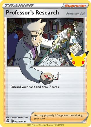 Professor's Research (23) Holofoil - Celebrations