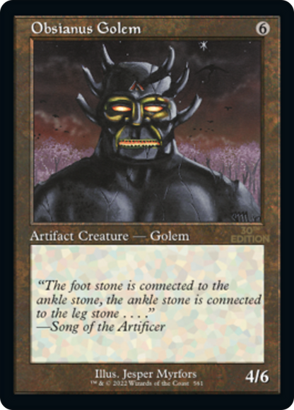 Obsianus Golem (Retro) (561) - 30th Anniversary Edition