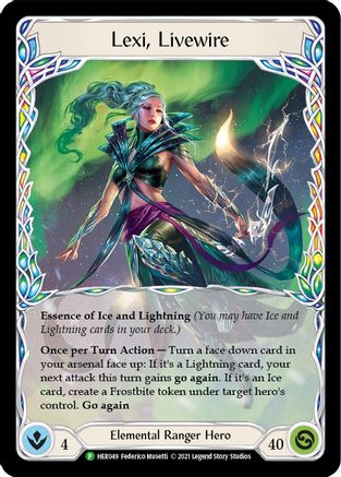 Lexi, Livewire [HER049] (Promo)  Rainbow Foil | Silver Goblin