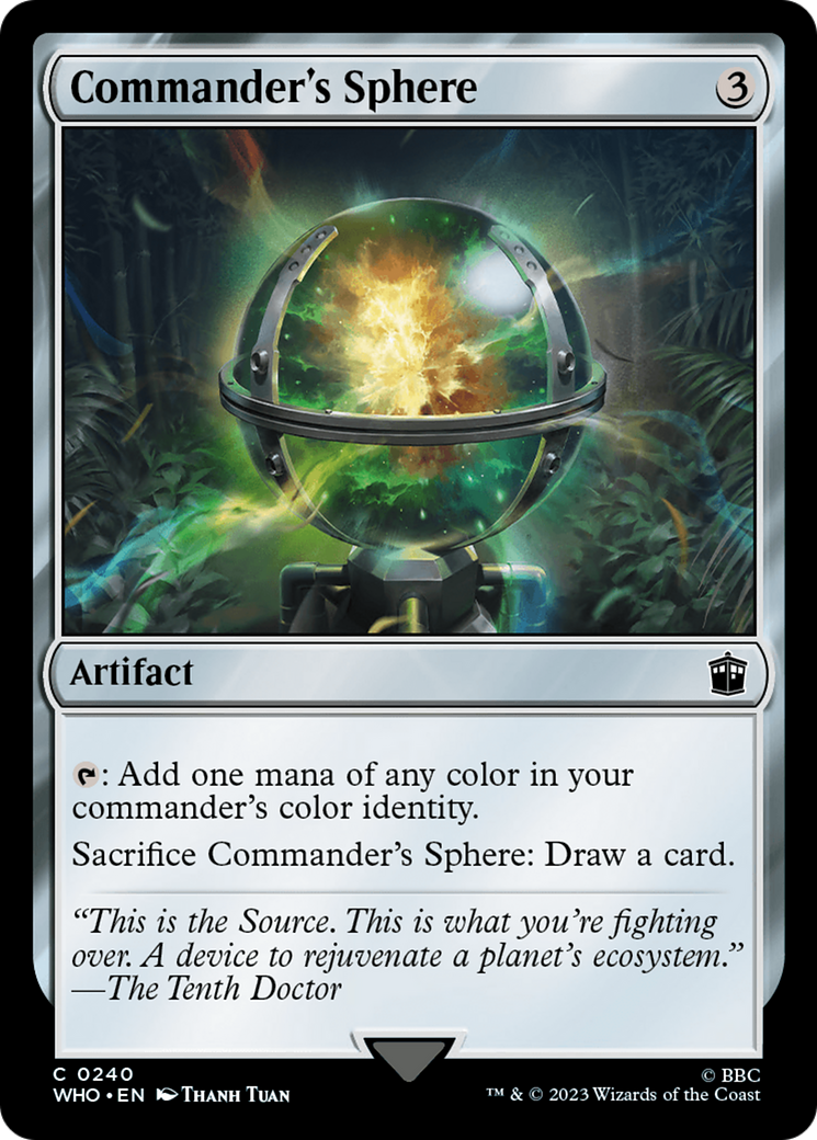 Commander's Sphere [Doctor Who] | Silver Goblin