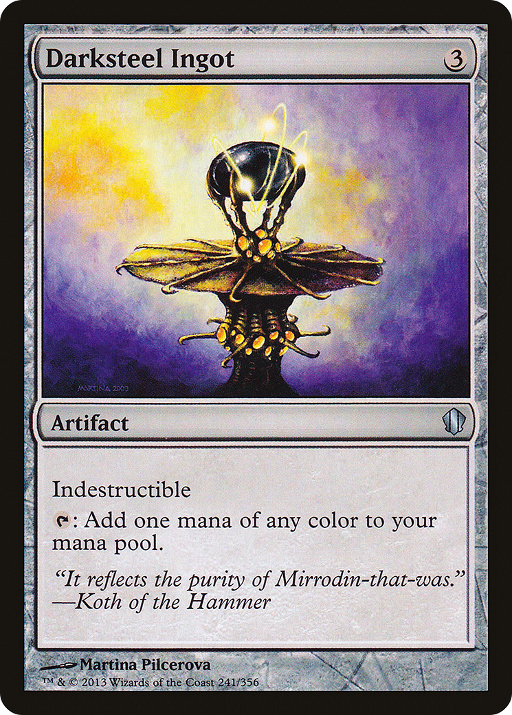 Darksteel Ingot (241) - Commander 2013