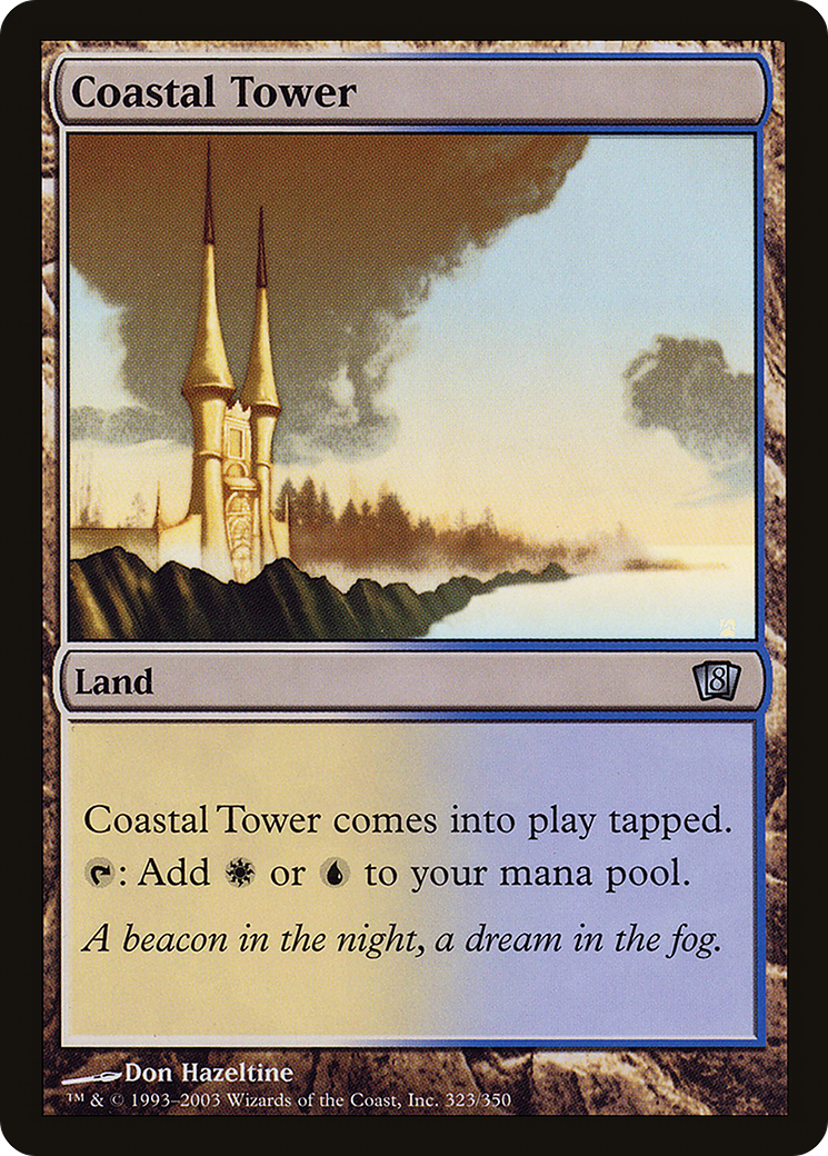 Coastal Tower (323) Foil - Eighth Edition