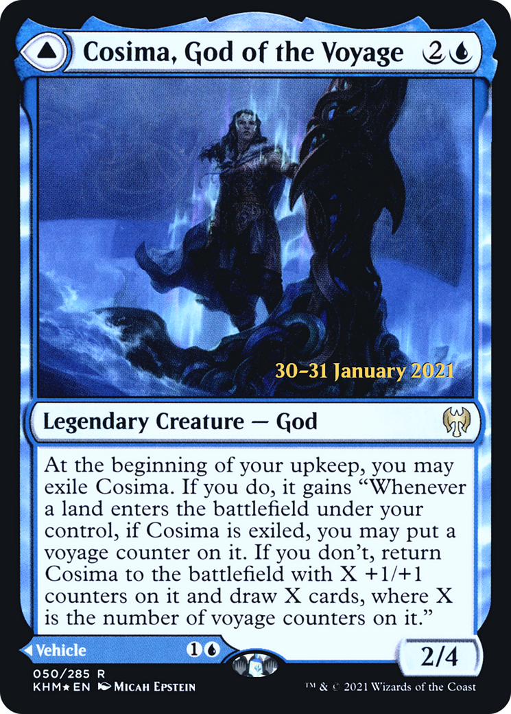 Cosima, God of the Voyage (050) Foil - Kaldheim Promos