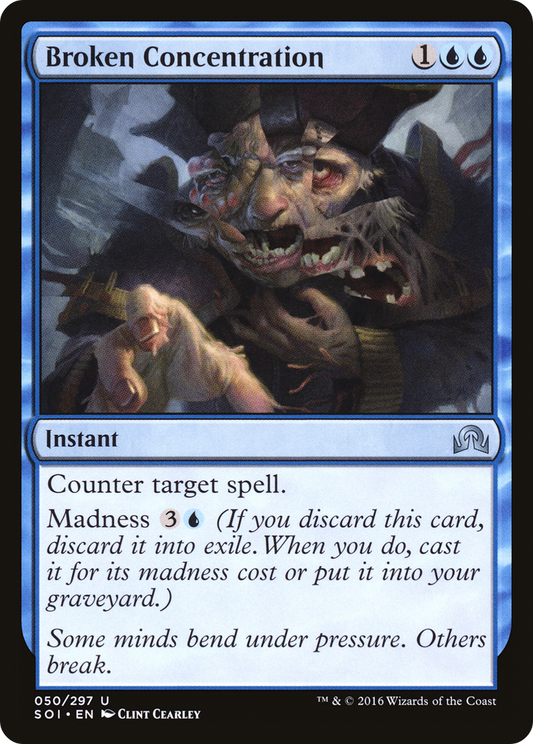 Broken Concentration (050) Foil - Shadows over Innistrad