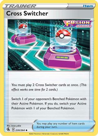 Cross Switcher (230) - SWSH08 Fusion Strike