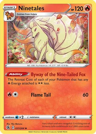 Ninetales (31) - Fusion Strike