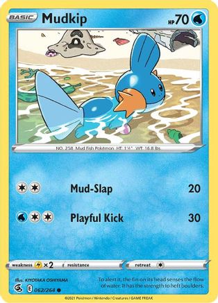 Mudkip (62) - SWSH08 Fusion Strike