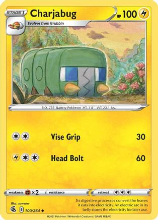Charjabug (100) - Fusion Strike