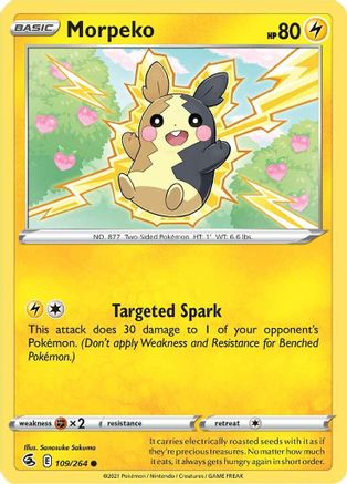 Morpeko (109) (109) - SWSH08 Fusion Strike