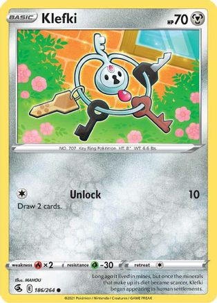 Klefki (186/264) [Sword & Shield: Fusion Strike] | Silver Goblin