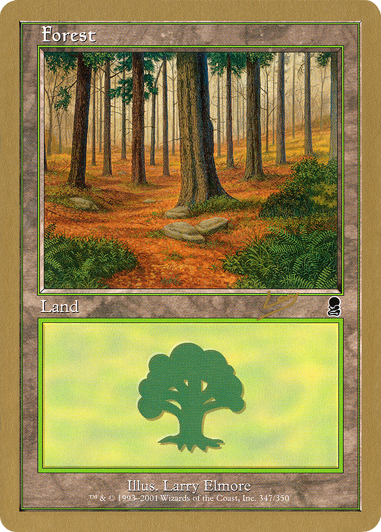Forest (Retro) (rl347) - World Championship Decks 2002