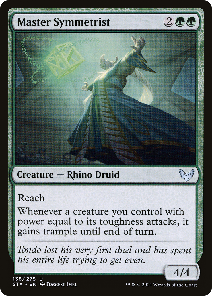 Master Symmetrist (138) Foil - Strixhaven: School of Mages