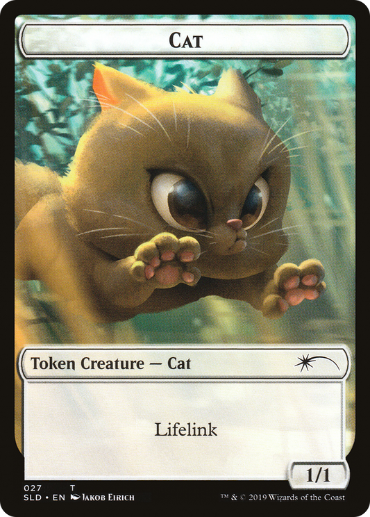 Cat Token (027) - Secret Lair Drop Tokens