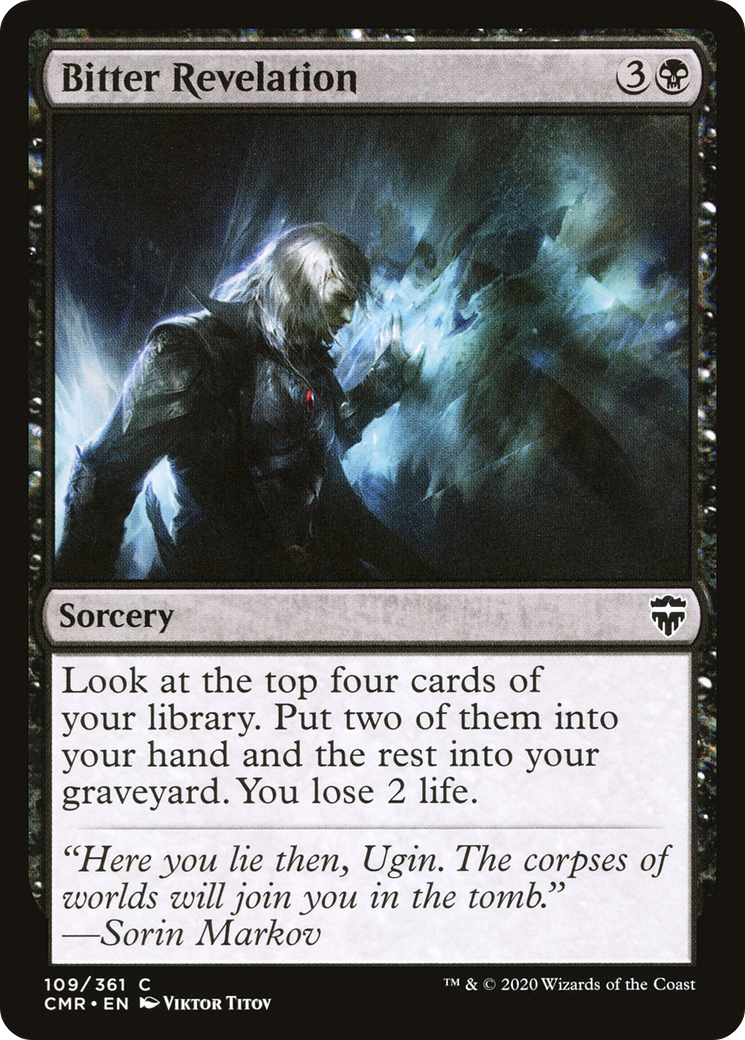 Bitter Revelation (109) - Commander Legends