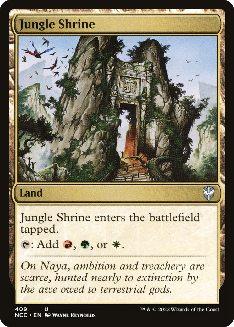 Jungle Shrine (409) - New Capenna Commander