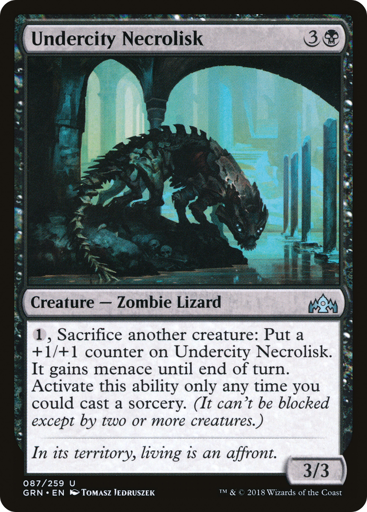 Undercity Necrolisk [Guilds of Ravnica] | Silver Goblin