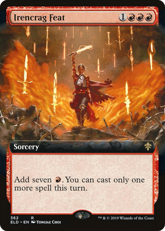 Irencrag Feat (Extended Art) (362) - Throne of Eldraine