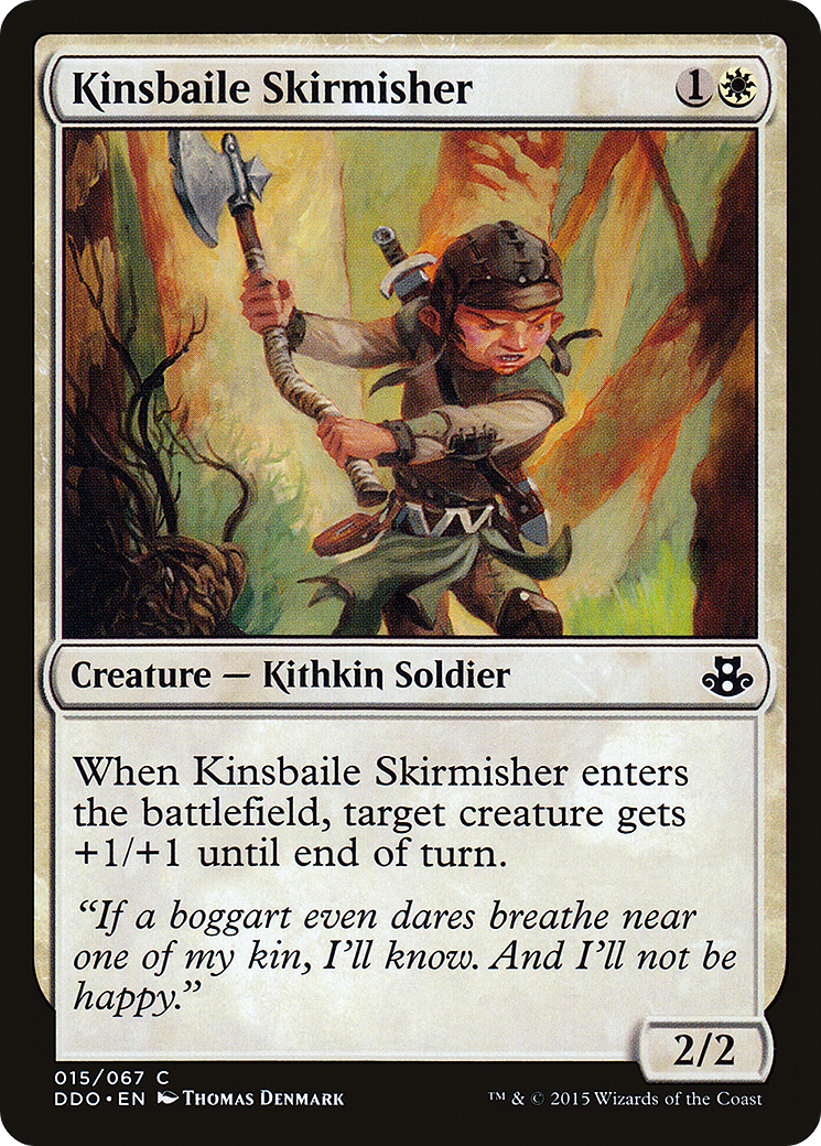 Kinsbaile Skirmisher (015) - Duel Decks: Elspeth vs. Kiora