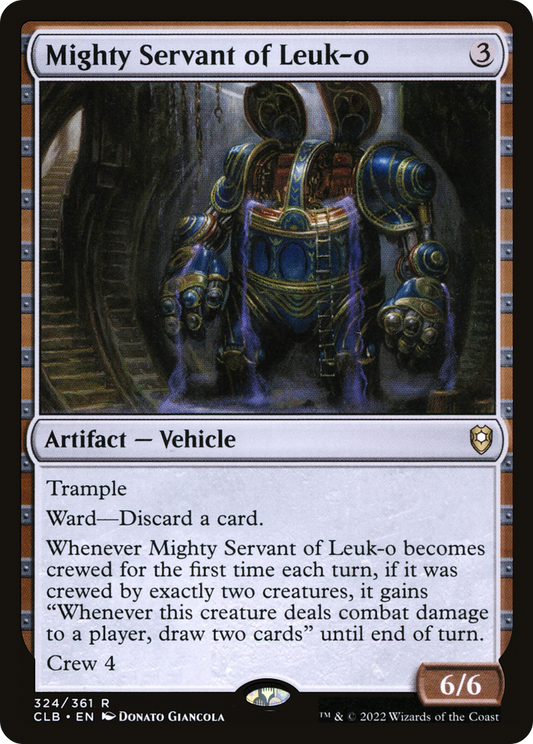 Mighty Servant of Leuk-o (324) - Commander Legends: Battle for Baldur's Gate
