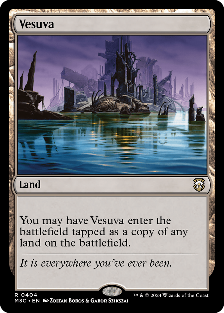 Vesuva (Ripple Foil) [Modern Horizons 3 Commander] | Silver Goblin