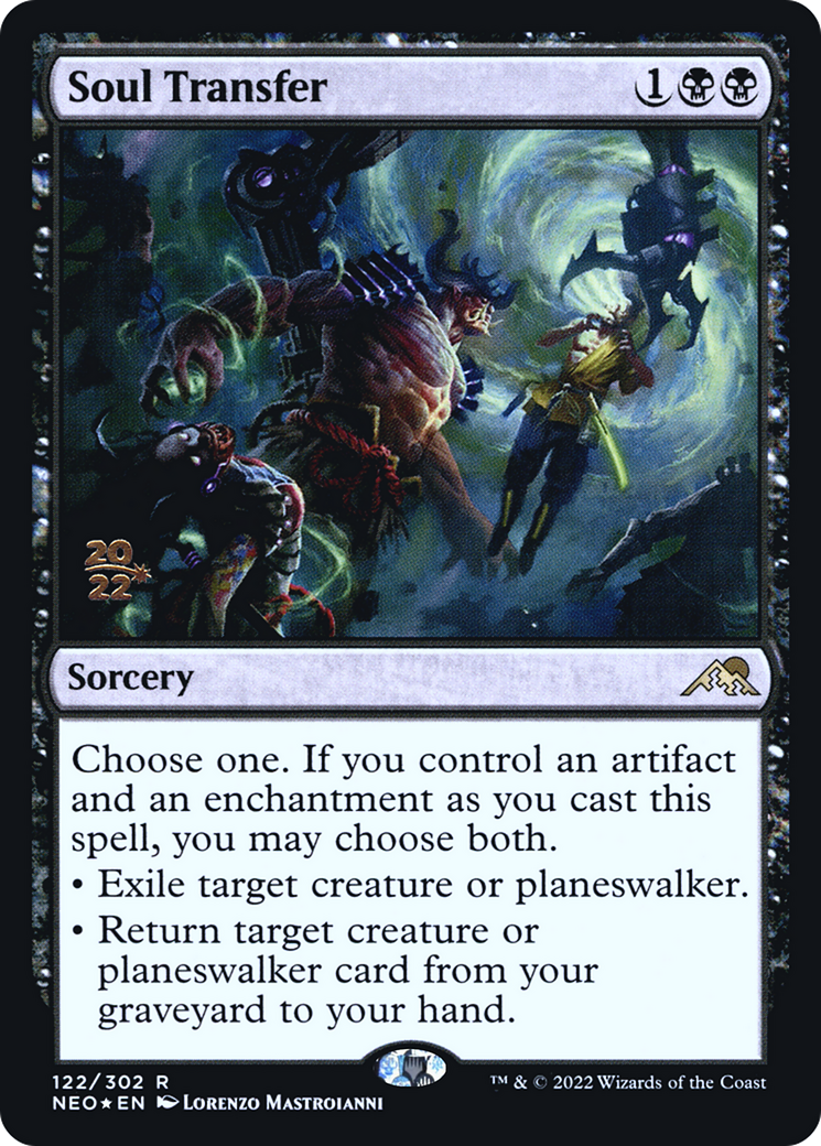 Soul Transfer (122) Foil - Kamigawa: Neon Dynasty Promos