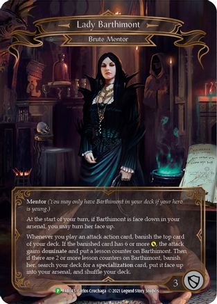 Lady Barthimont (FAB045) Rainbow Foil - FaB Promos