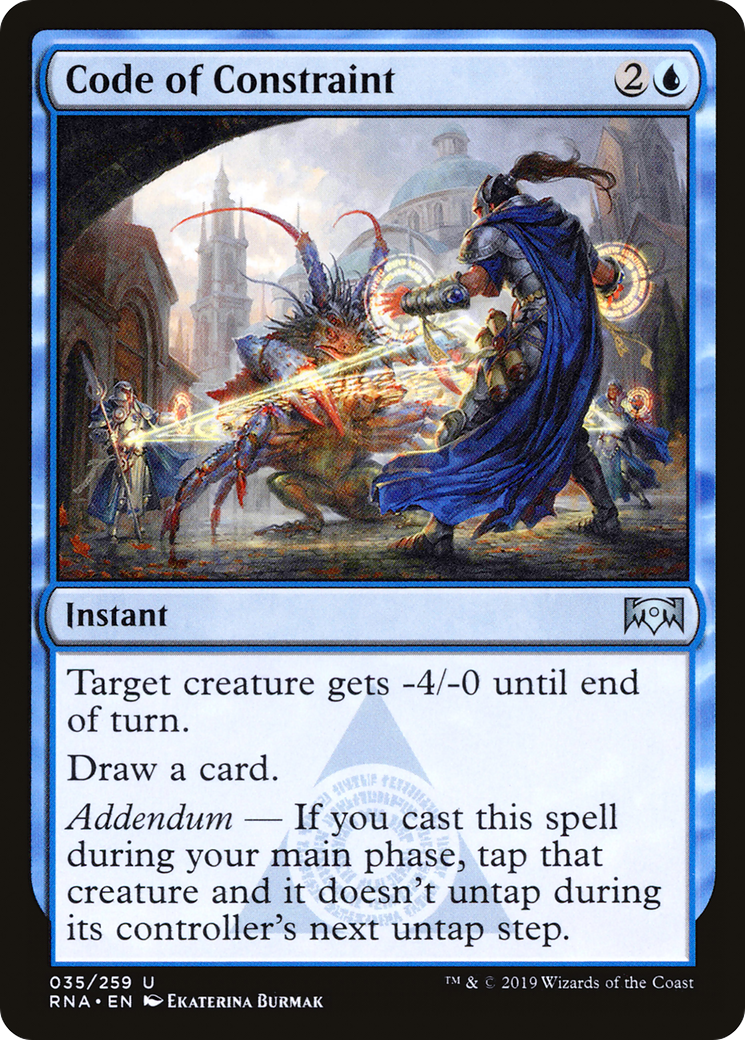 Code of Constraint (035) Foil - Ravnica Allegiance