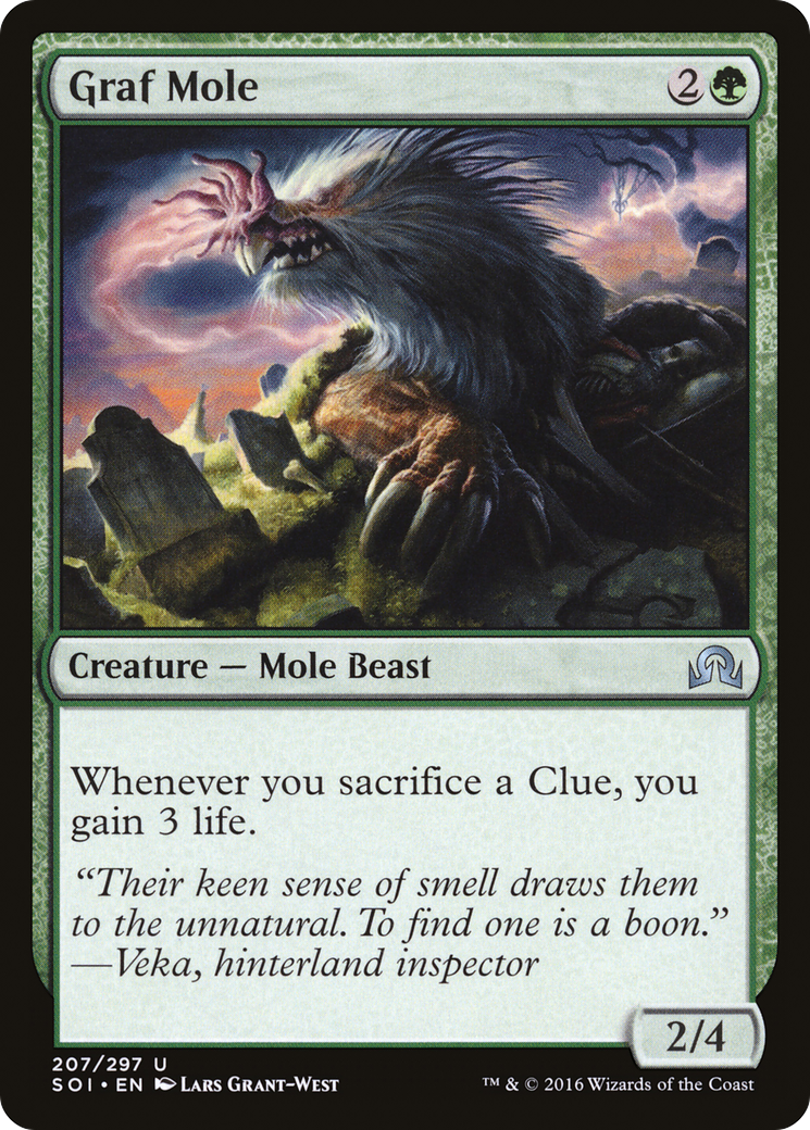 Graf Mole (207) Foil - Shadows over Innistrad