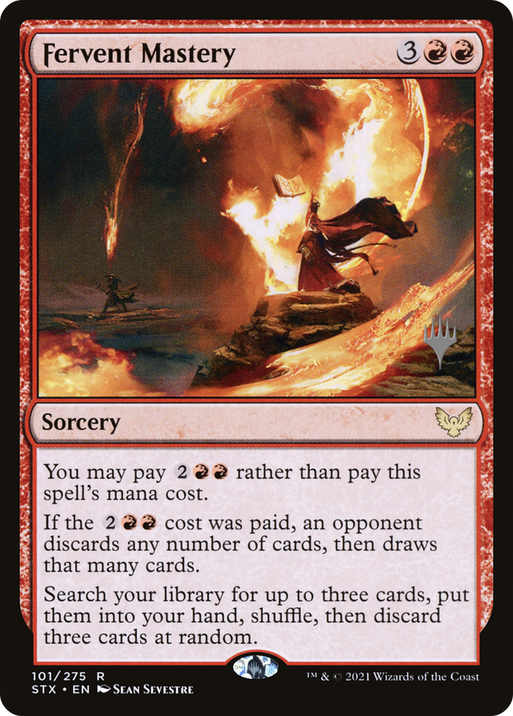 Fervent Mastery (101p) - Strixhaven: School of Mages Promos