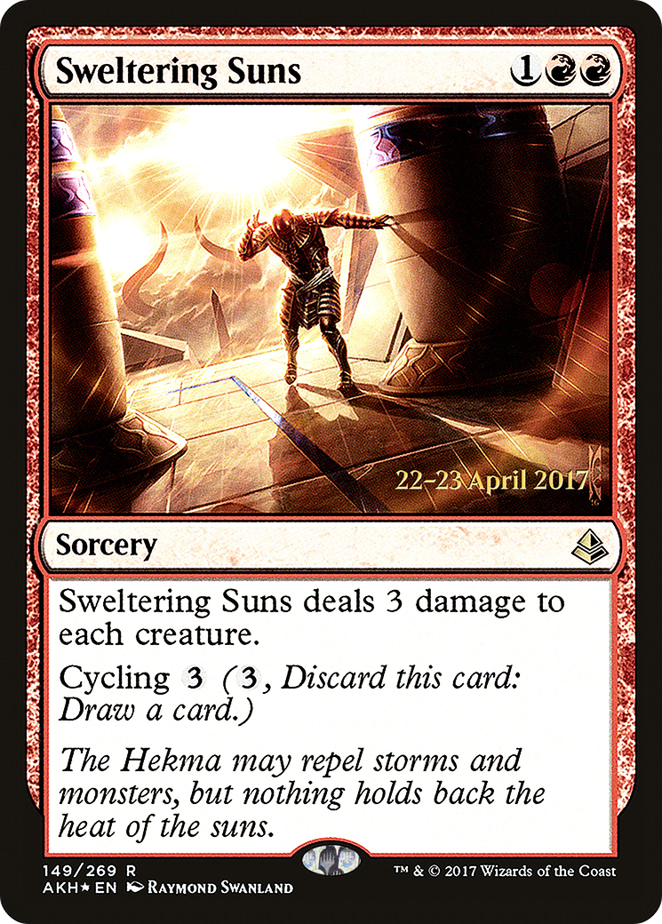 Sweltering Suns (149) Foil - Amonkhet Promos