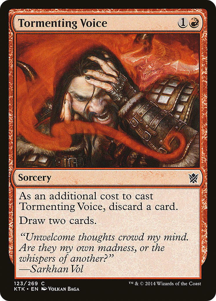 Tormenting Voice (123) Foil - Khans of Tarkir