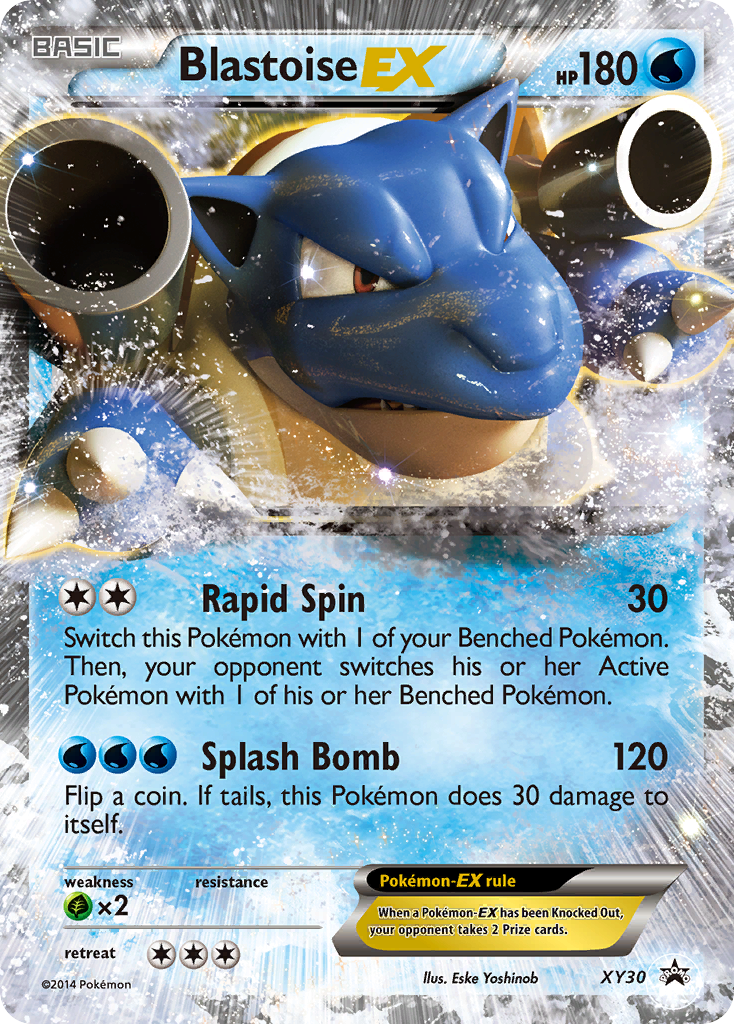 Blastoise EX (XY30) [XY: Black Star Promos] | Silver Goblin