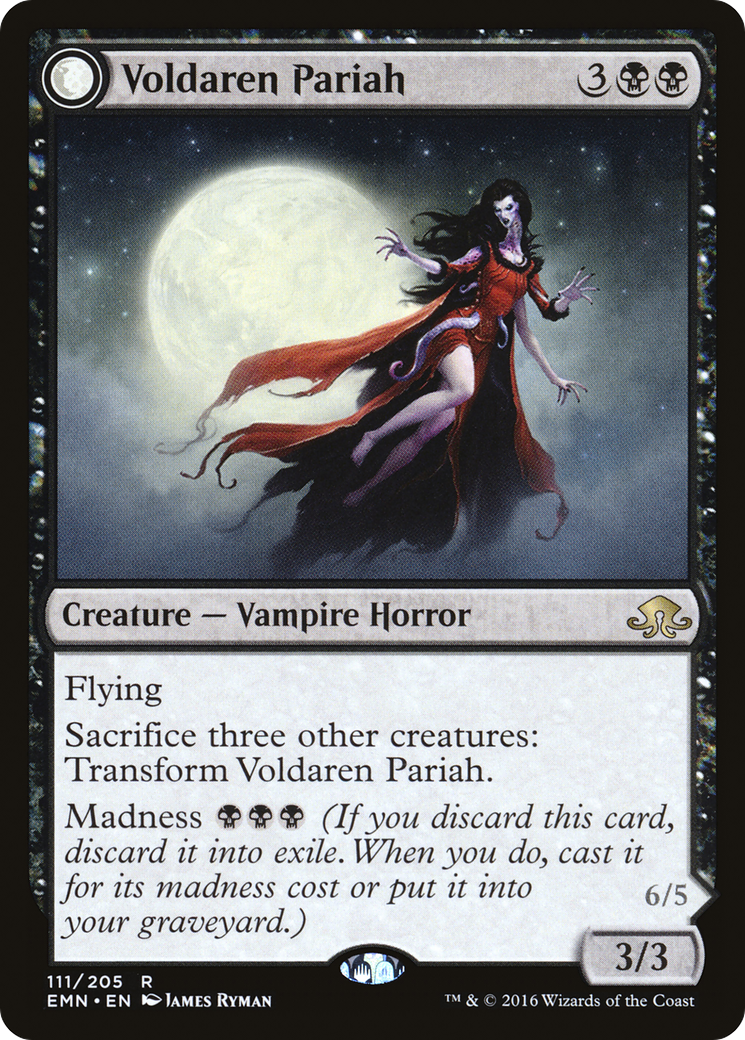 Voldaren Pariah // Abolisher of Bloodlines (111) Foil - Eldritch Moon