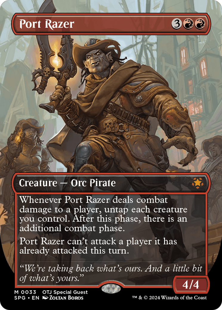 Port Razer (Borderless) (033) Foil - Special Guests