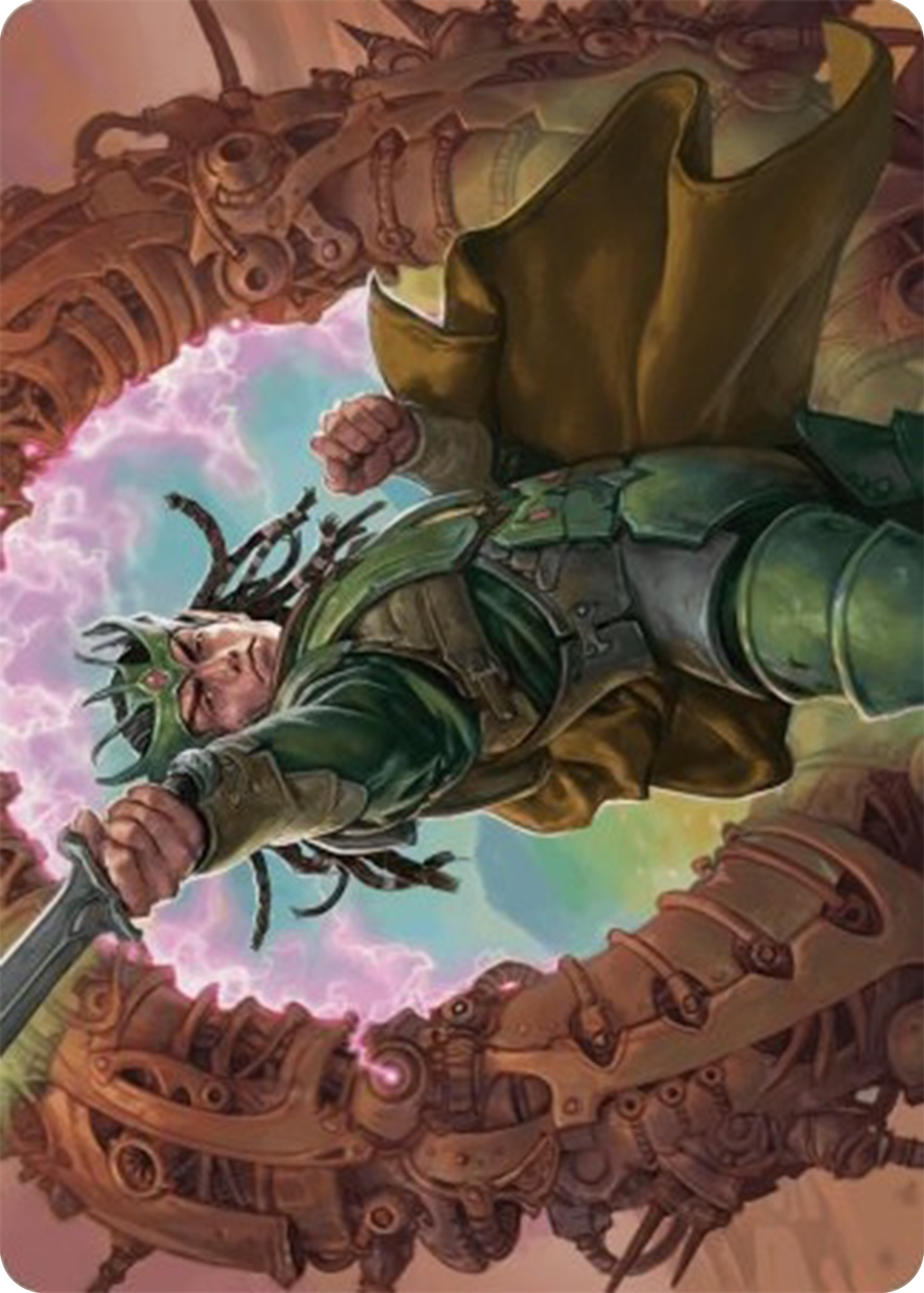 Eladamri, Korvecdal Art Card [Modern Horizons 3 Art Series] | Silver Goblin