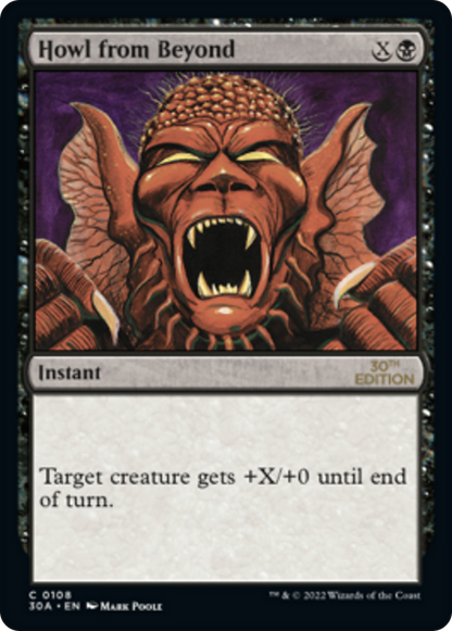 Howl from Beyond (108) - 30th Anniversary Edition