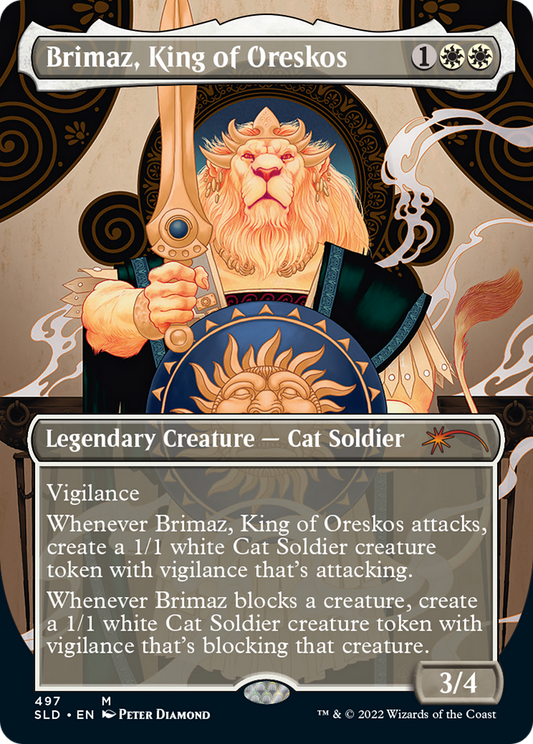 Brimaz, King of Oreskos (497) - Secret Lair Drop