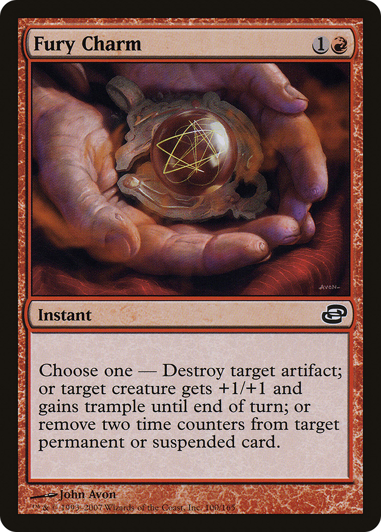 Fury Charm (100) Foil - Planar Chaos