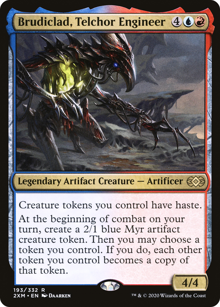 Brudiclad, Telchor Engineer [Double Masters] | Silver Goblin