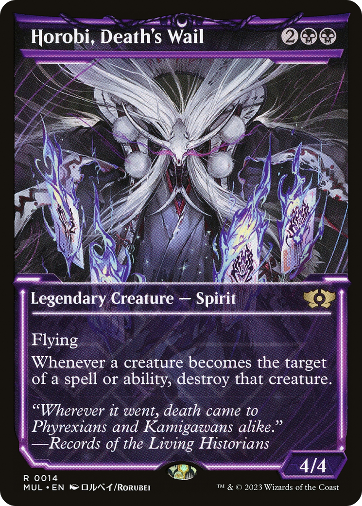Horobi, Death's Wail (Showcase) (014) Foil - Multiverse Legends