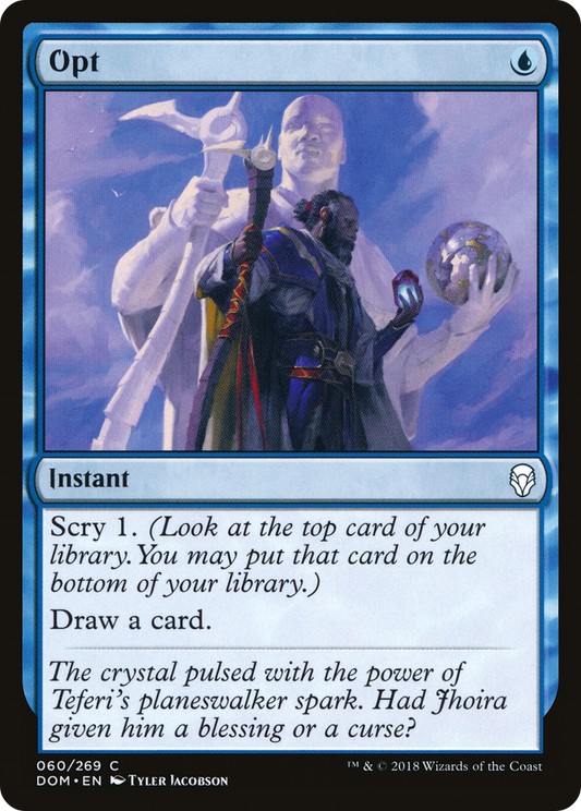 Opt [Dominaria] Foil