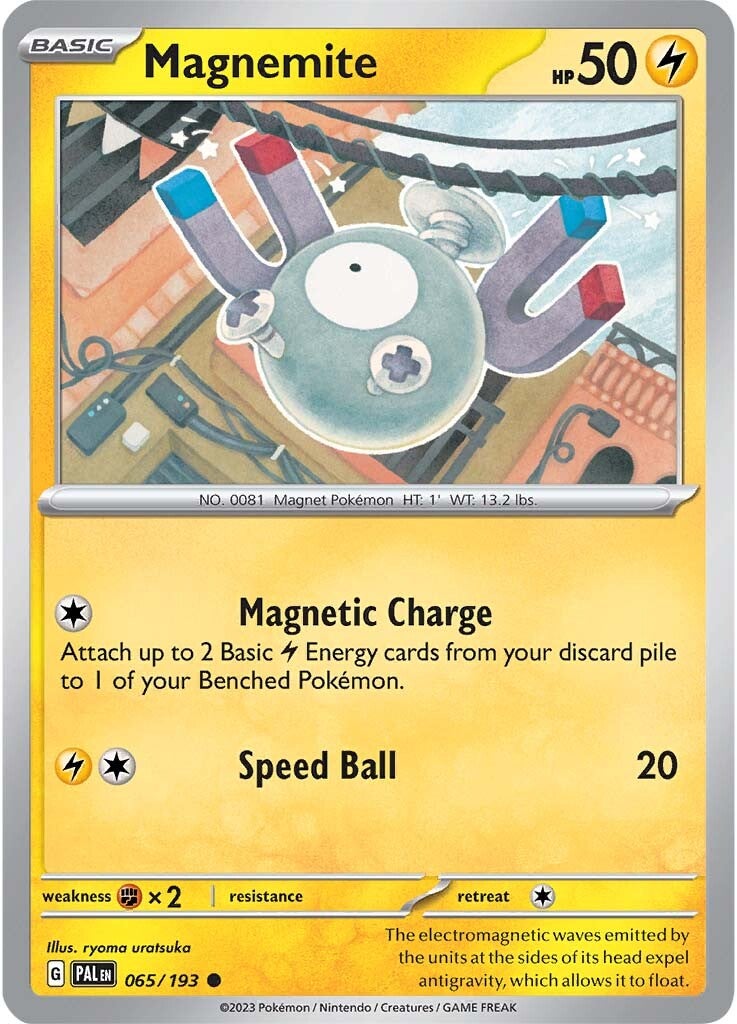 Magnemite (065/193) [Scarlet & Violet: Paldea Evolved] | Silver Goblin